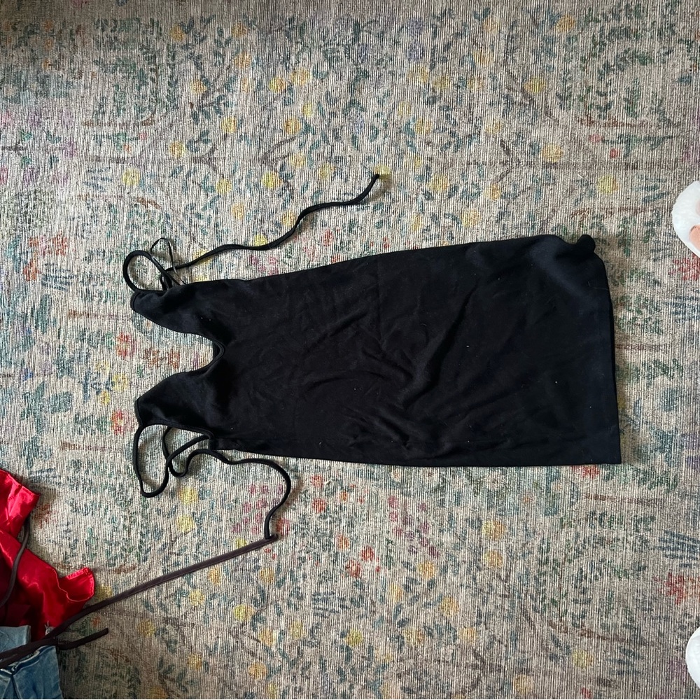 Zara black dress